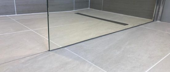Floor-tiling
