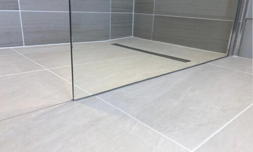 Wet room tiles